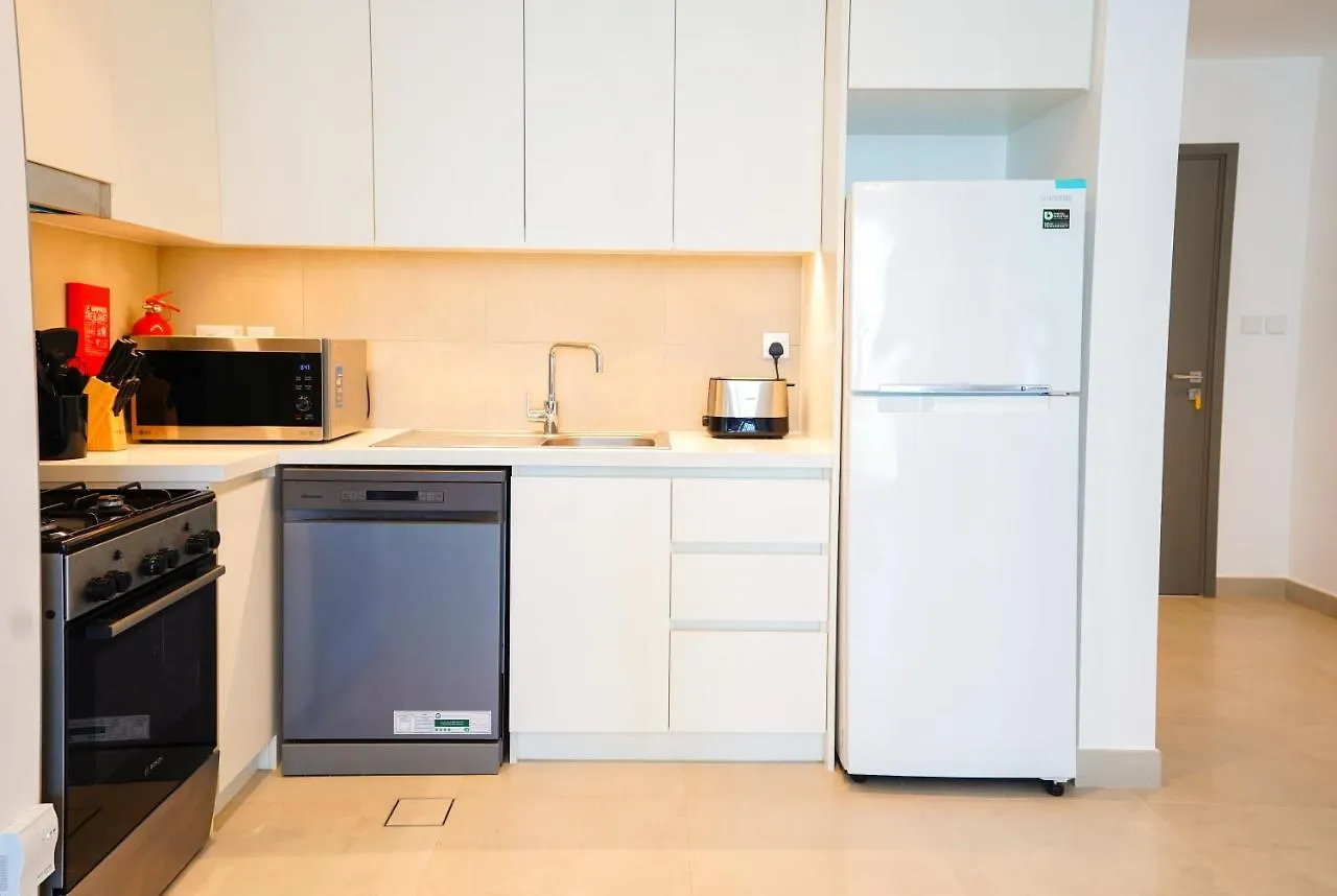 Citihome-1Br With Large Living Room In Creek Horizon Dubai Apartment